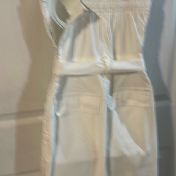 Revolution White Jumpsuit with Belt - Picture 9 of 10